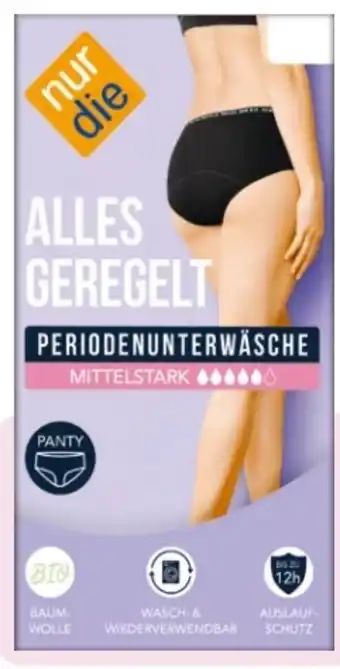 Rossmann nur die Alles geregelt Periodenunterwäsche Angebot