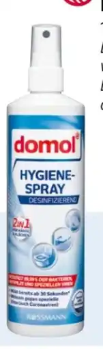 Rossmann Domol Hygiene-Spray Angebot