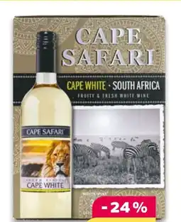 NETTO Cape Safari Cape White Angebot