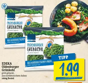 NP Discount Edeka Oldenburger Grünkohl 1000g Beutel Angebot