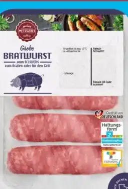 Aldi Süd Meine Metzgerei Grobe Bratwurst Angebot