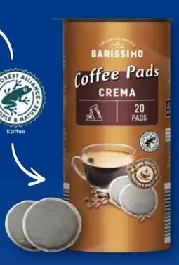 Aldi Süd Barissimo Kaffeepads Crema Angebot