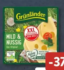 Aldi Süd Grünländer Schnittkäse Mild-Nussig Angebot