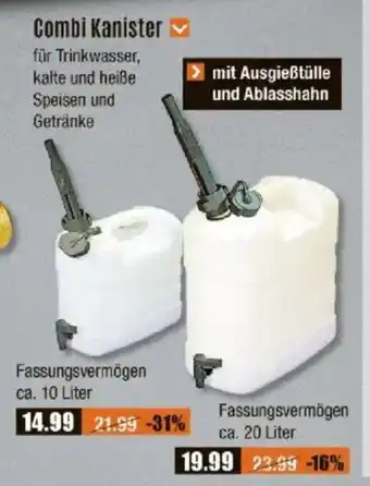 V Baumarkt Combi Kanister Angebot