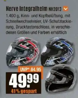 V Baumarkt Nerve Integralhelm NH2013 Angebot