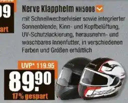 V Baumarkt Nerve Klapphelm NH5008 Angebot