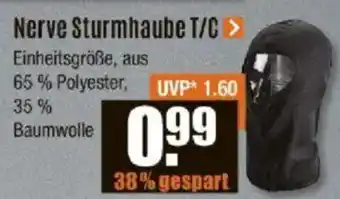 V Baumarkt Nerve Sturmhaube T/C Angebot