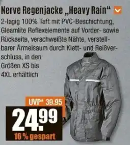 V Baumarkt Nerve Regenjacke,,Heavy Rain" Angebot