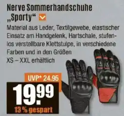 V Baumarkt Nerve Sommerhandschuhe „Sporty" Angebot