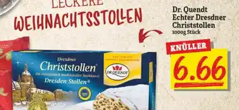 NP Discount Dr. Quendt Echter Dresdner Christstollen 1000g Angebot