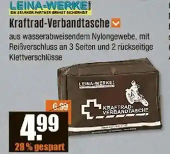 V Baumarkt LEINA-WERKE Kraftrad-Verbandtasche Angebot