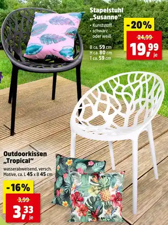 Thomas Philipps Stapelstuhl susanne oder outdoorkissen tropical Angebot