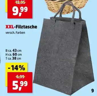 Thomas Philipps Xxl-filztasche Angebot