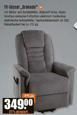 V Baumarkt TV-Sessel,,Granada“ Angebot