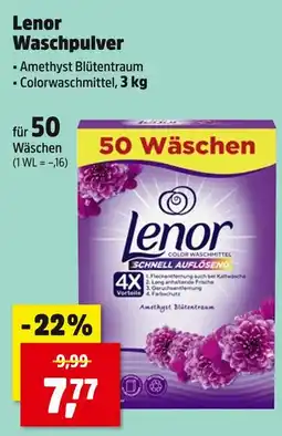 Thomas Philipps Lenor waschpulver Angebot