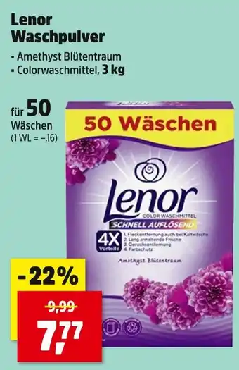 Thomas Philipps Lenor waschpulver Angebot