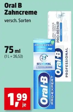 Thomas Philipps Oral b zahncreme Angebot