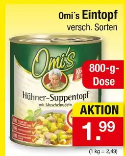 Zimmermann Omi's eintopf Angebot