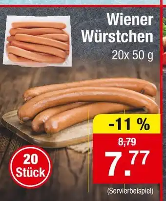 Zimmermann Wiener würstchen Angebot