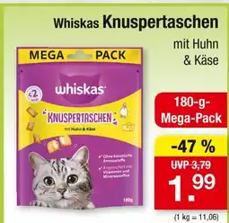 Zimmermann Whiskas knuspertaschen Angebot