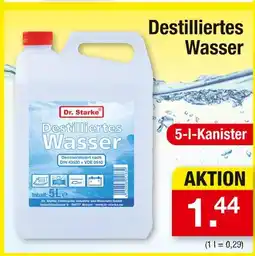 Zimmermann Dr. starke destilliertes wasser Angebot