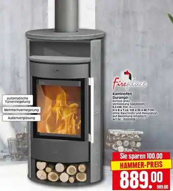 Herkules Baumarkt Fireplace Kaminofen Durango Angebot