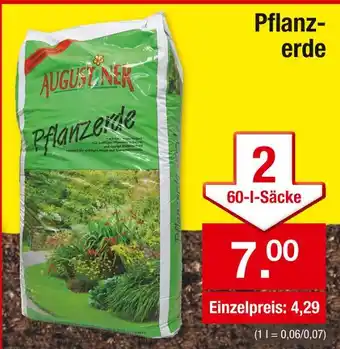 Zimmermann Augustiner pflanzerde Angebot