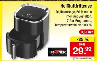 Zimmermann Graefner heißluftfritteuse Angebot