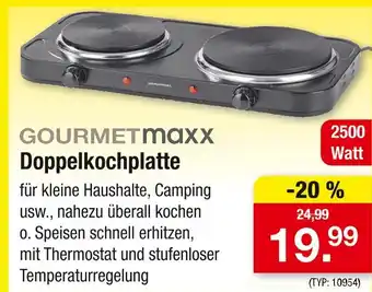 Zimmermann Gourmetmaxx doppelkochplatte Angebot