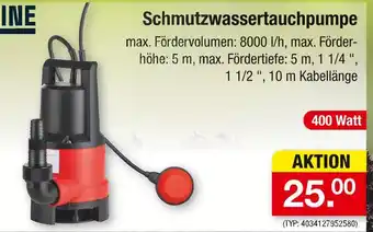 Zimmermann Schmutzwassertauchpumpe Angebot