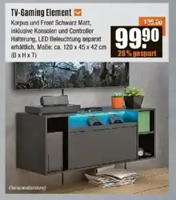 V Baumarkt TV-Gaming Element Angebot