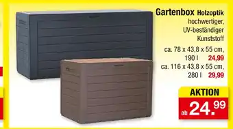 Zimmermann Gartenbox holzoptik Angebot