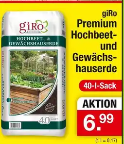 Zimmermann Giro premium hochbeet- und gewächshauserde Angebot