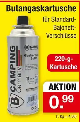 Zimmermann B camping germany butangaskartusche Angebot