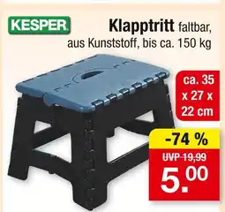 Zimmermann Kesper klapptritt Angebot