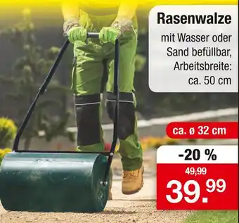 Zimmermann Rasenwalze Angebot