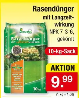 Zimmermann Sonnenhof rasendünger Angebot