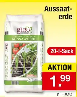 Zimmermann Giro aussaaterde Angebot