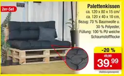 Zimmermann Palettenkissen Angebot