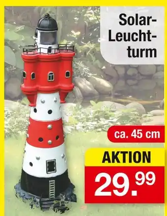 Zimmermann Solar-leuchtturm Angebot