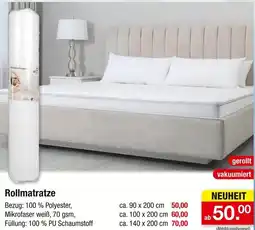 Zimmermann Rollmatratze Angebot