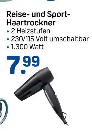 Rossmann Reise- und sport-haartrockner Angebot