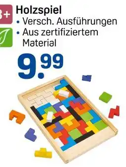 Rossmann Holzspiel Angebot