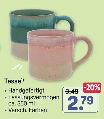 Rossmann Tasse Angebot