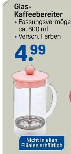 Rossmann Glas-kaffeebereiter Angebot