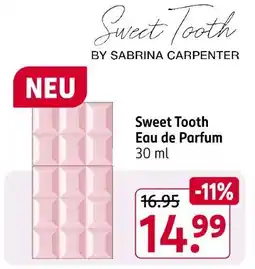 Rossmann Sabrina carpenter sweet tooth eau de parfum Angebot