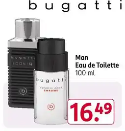 Rossmann Bugatti man eau de toilette Angebot