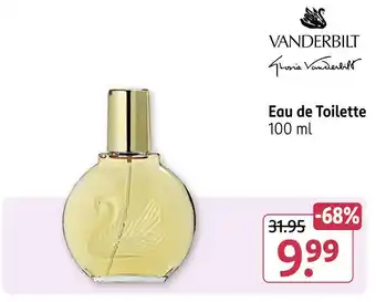 Rossmann Vanderbilt eau de toilette Angebot