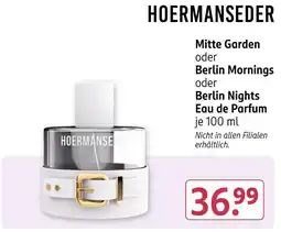 Rossmann Hoermanseder eau de parfum Angebot