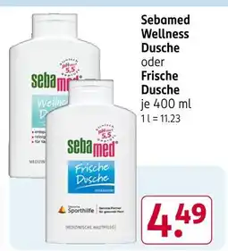 Rossmann Sebamed wellness dusche oder frische dusche Angebot